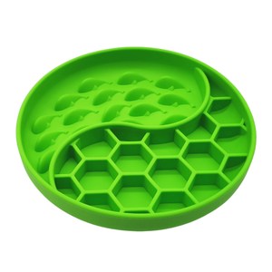 Plato <span class=keywords><strong>de</strong></span> Alimentación Lenta Antiasfixia con Diseño <span class=keywords><strong>de</strong></span> Panal <span class=keywords><strong>de</strong></span> Abeja, Tapete <span class=keywords><strong>de</strong></span> Lamer Desmontable con Succión Segura, <span class=keywords><strong>para</strong></span> <span class=keywords><strong>Perros</strong></span> y Mascotas, con Logotipo 3D Personalizado - Product Image 5