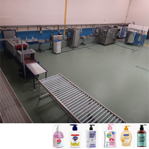 Complète petite bouteille liquide lavage à la main savon à main ligne de production de remplissage laeling et emballage - Product Image 1