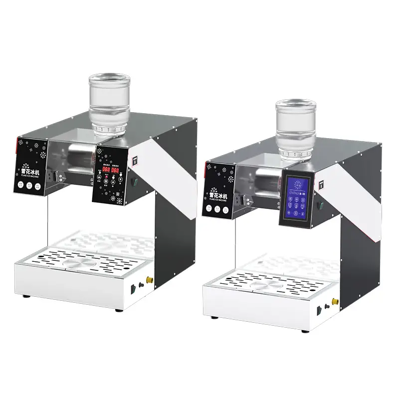 Bingsu ice crusher snow flake ice shaver machine automatic small Korean machine snow ice maker for food shop