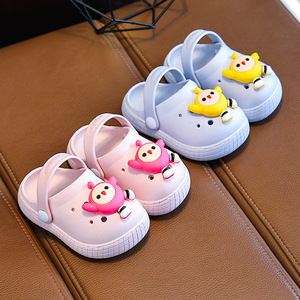Nouvelles <span class=keywords><strong>sandales</strong></span> d'extérieur unisexe 2026 pour bébés et jeunes enfants, style printemps, à bout fermé, antidérapantes, à semelle souple, pour garçons et filles - Product Image 4
