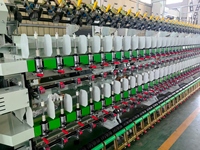 La nouvelle machine Twister fantaisie à double broche creuse à deux rouleaux de l'usine Kingkangda pour fil de fibre de coton dans le textile