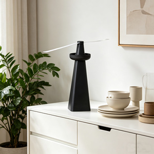 Ventilateur anti-mouches <span class=keywords><strong>et</strong></span> guêpes avec bol diffuseur d'huiles essentielles, répulsif de table CE ROHS, tapette anti-insectes sûre pour la maison <span class=keywords><strong>et</strong></span> la salle à manger - Product Image 1