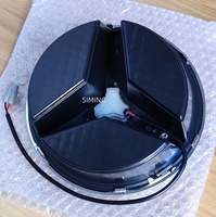 LED-Frontgrill-Emblem mit Hohlform und Farb-Beleuchtung aus ABS-Chrom für Mercedes-Benz W204 W205 W213 W253
