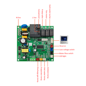 Pcba Oem Pompe À Chaleur Pcb Board <span class=keywords><strong>Air</strong></span> Source Pompe À Chaleur Contrôleur pour Bain De Glace Plunge Pool - Product Image 4