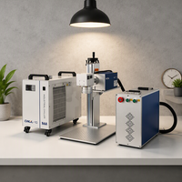 Machine de marquage laser UV 10W 15W 20W 355nm, graveur à froid haute précision pour plastique, verre, PCB, IC, marqueur laser
