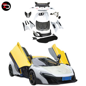 Kit Carrozzeria Personalizzato Paraurti Cofano Parafanghi Pannello Porta Diffusore per McLaren 650S Upgrade 675LT - Product Image 1