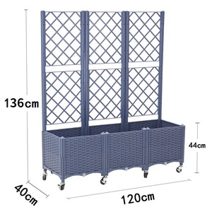Оптовая продажа, современный уличный садовый цветочный горшок для пола - Product Image 2