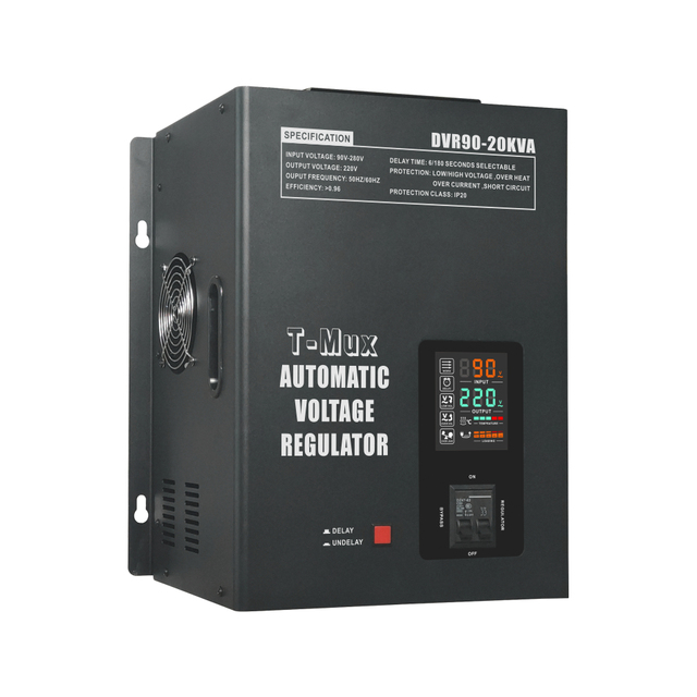 Tmux Hot Selling 20KVA Ac Voltage Regulators/stabilizers Single Phase Voltage Stabilizer 220v Avr for Home