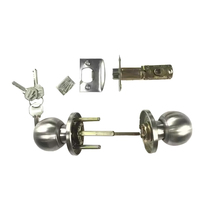 Pré-commande en acier inoxydable 587, trois leviers, pour porte de cuisine, salle de bain intérieure et extérieure, boutons de verrouillage, en stock d'usine