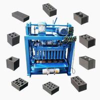 Machine à fabriquer des blocs de ciment et de briques pour petites entreprises, idéale pour le travail à domicile au Kenya