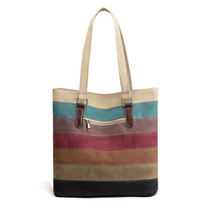 High Quality Large Capacity <b>Canvas</b> Bag Heavy Duty Vintage Women Men Luxury Fashion <b>Canvas</b> <b>Tote</b> Bags - Product Image 2