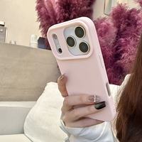 Coque souple unie et simple, compatible avec le nouveau iPhone 17, ainsi que pour les modèles 12 Pro.