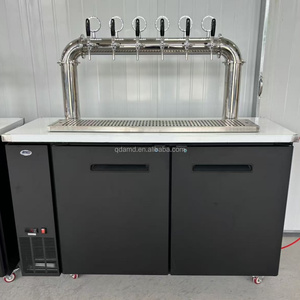 Dispensador de <span class=keywords><strong>Cerveza</strong></span> de Barril de Acero Inoxidable de Grado Alimenticio Comercial, Máquina de Torre de Dispensador de <span class=keywords><strong>Cerveza</strong></span> para Bebidas de Barril Profesionales - Product Image 1