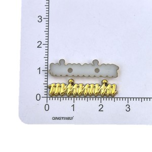 Golden Min <b>Letter</b> <b>Plastic</b> Resin DIY Jewelry Accessories Hair Clips 10 Cm Daily Use - Product Image 5