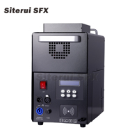 Machine à fumée SITERUI Sfx 1500W 24x3W LED, jet de fumée lourd, vertical, DMX, télécommande, scène, DJ, discothèque, mariage, fête