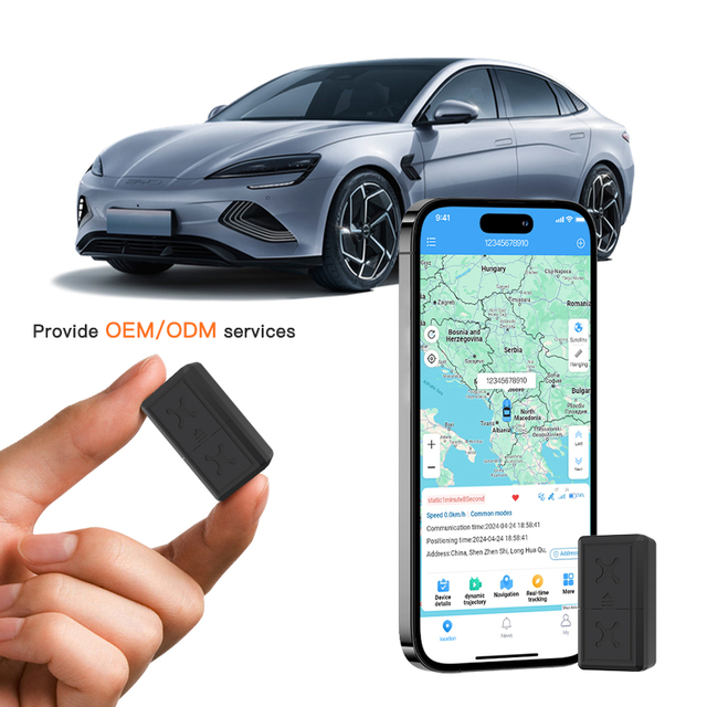 Mini Portable Real-Time GPS Tracker 4G LTE Full Global Coverage Magnetic Device for Tracking Cars Trucks Persons No Monthly Fee