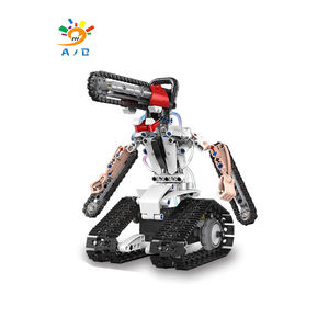 AJB RC motore elettrico motosega blocchi di costruzione set 5 diversi modelli per la decorazione di aspetto educativi giocattoli assemblati - Product Image 2