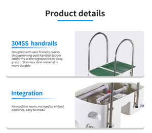Picche senza tubazioni integrato in acrilico <span class=keywords><strong>per</strong></span> il trattamento delle acque <span class=keywords><strong>piscina</strong></span> impianto di filtrazione - Product Image 5