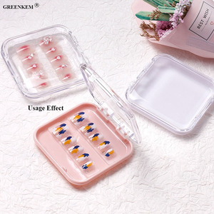 Boîte d'emballage vide pour ongles à presser, boîte de <span class=keywords><strong>rangement</strong></span> et de présentation personnalisée avec logo, boîtes pour ongles à presser - Product Image 4