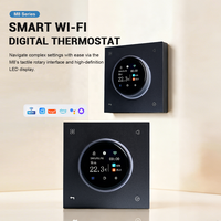 Termostato WiFi para Calefacción por Suelo Radiante, 220V, Compatible con 7 Idiomas, Programación Inteligente para Apartamentos y Hogares