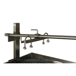 INMO BBQ Spit Roast Support de jambe en acier inoxydable-Accessoires de barbecue 22mm - Product Image 2