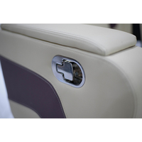 Sièges de bus de luxe de première classe avec système vod siège de voiture arrière de luxe pour siège de bus mpv/lit de sciss