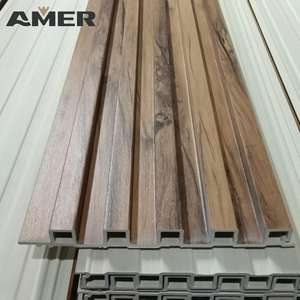 Amer Wall mcm Bardage Ondulation Cannelée Moderne Desert Clapboard Wpc Panneau Mur <span class=keywords><strong>Bois</strong></span> Série Visual Elegance Collect - Product Image 6