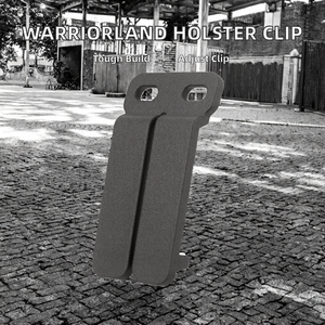 योद्धा भूमि iwb होल्स्टर बेल्ट क्लिप 1.5/1.75 इंच समायोज्य पॉलिएस्टर नो स्ट्रैप मेटल वॉशर स्क्रू बाध्यकारी पोस्ट - Product Image 2