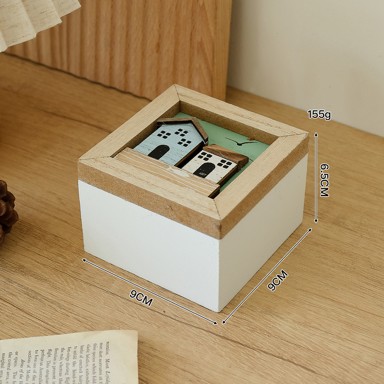 Boîte de rangement à un compartiment