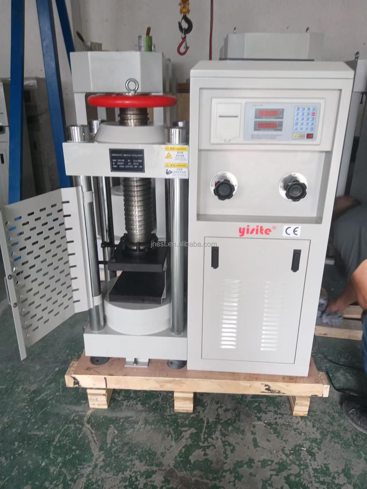 concrete press testing machine