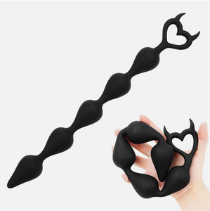 Nuevas <span class=keywords><strong>Bolas</strong></span> Anales de Silicona Grandes e Impermeables, Tapones Anales Flexibles, <span class=keywords><strong>Dilatador</strong></span> <span class=keywords><strong>Anal</strong></span>, Juguetes Sexuales Unisex - Product Image 5