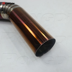 High Performance Titanium 3.5" Single Exhaust Midpipes for BMW M4 M3 G80 G82 G83 S58B30A 3.0T 2021-2024 - Product Image 5