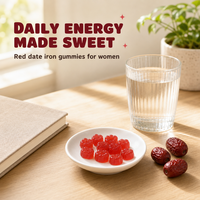 OEM ODM Fabrieksdirect Jujube Extract Multivitamine Gummies voor Vrouwen Dagelijkse Gezondheid Groothandel