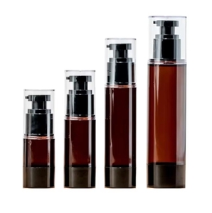 Botella sin aire vacía <span class=keywords><strong>de</strong></span> plástico <span class=keywords><strong>de</strong></span> alta calidad 15ml 30ml 50ml 100mL 120ml para Esencia <span class=keywords><strong>de</strong></span> suero Perfume facial Roll on Seal Type - Product Image 3