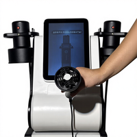 Masseur corporel 3-en-1 2026 avec grandes et petites têtes 360° pour amincissement corporel °   Appareil de massage des seins par vibration et aspiration avec poignées