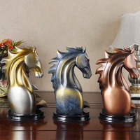 Cuisine bar maison décoratif personnalisé résine cheval porte-bouteille de vin
