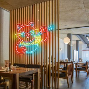 Letrero de neón Led personalizable para niñas, luces acrílicas hechas con logotipo personalizado para decoración de fiestas de boda, letreros electrónicos de construcción - Product Image 1