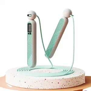 Kualitas tinggi Digital pintar menghitung plastik PVC tali lompat peralatan kebugaran rumah untuk penurunan berat badan latihan nirkabel untuk tinju - Product Image 6