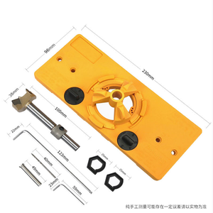 Bisagra de 35mm <span class=keywords><strong>para</strong></span> instalación de puertas de armarios, plantilla de perforación, guía de agujeros <span class=keywords><strong>para</strong></span> cocina, herramientas DIY - Product Image 6