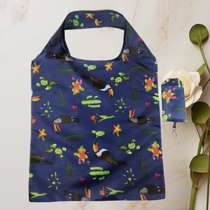 Bolsa de Mano Plegable Ecológica con Diseño Creativo de Letras de Poliéster, Gran Capacidad y Diseño Portátil para Compras y Almacenamiento - Product Image 3