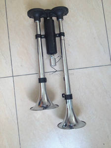 Trompetas grandes <span class=keywords><strong>de</strong></span> hierro cromado con tanque <span class=keywords><strong>de</strong></span> aire - Product Image 3