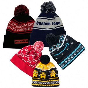Custom Knitted <b>Beanie</b> Winter <b>Hats</b> Soft Knitted Material Custom Winter <b>Beanie</b> - Product Image 1