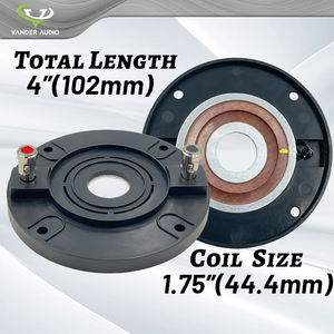 Vander Âm Thanh 44.4 Mm Cuộn Dây Bằng Giọng Nói 1.75 Inch Loa Màng Kapton <span class=keywords><strong>Tweeter</strong></span> Thay Thế Phụ Kiện Cho Đạn Siêu <span class=keywords><strong>Tweeter</strong></span> - Product Image 4