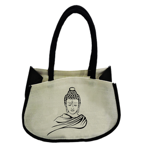 Nuevo Bolso de Yute de Color Natural a la Moda para Mujer, con Asa Suave, Multiusos, Fabricado en India - Product Image 1