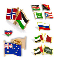 Fabricante de insignias de metal, broches, insignias de solapa, insignias de mapa nacional, insignias de bandera de país, insignias de bandera de metal esmaltado personalizadas
