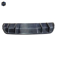 Diffuseur de pare-chocs arrière en fibre de carbone pour BMW X4 F26 2014-2018, style HM, séparateur inférieur arrière sport, kit carrosserie amélioré