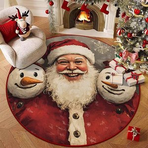Chất lượng cao lễ hội trang trí Giáng sinh ngày thảm sàn Mat Nhà Thông tư phòng khách thảm - Product Image 5
