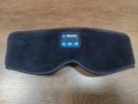 Headset Masker Tidur nirkabel BT5.3 terbaik dengan masker mata tidur masker mata musik untuk pengguna ponsel