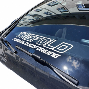 Adesivo per <span class=keywords><strong>Auto</strong></span> Resistente ai Raggi UV con Logo Aziendale, Banner per Parabrezza, Adesivo Personalizzato per Finestrini e Carrozzeria di Veicoli e Camion - Product Image 5