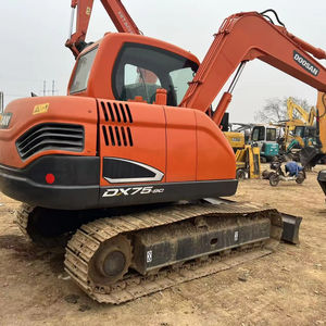 <b>Used</b> Doosan ZX75-9C Excavator Hydraulic Crawler <b>Construction</b> <b>Machine</b> Original 7.5ton ZX75-9 ZX75 Second hand Mini Digger - Product Image 1